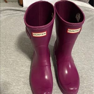 Hunter rain boots